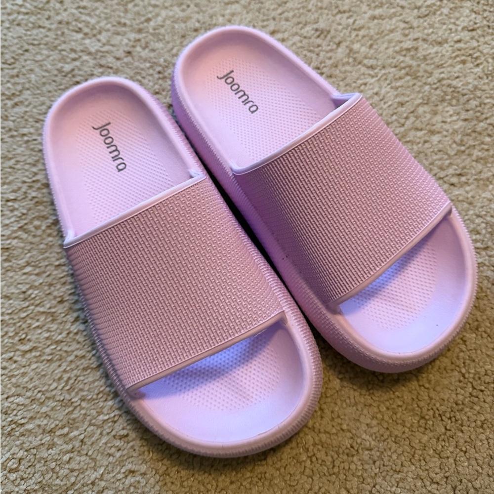 Lavender Slide Sandals